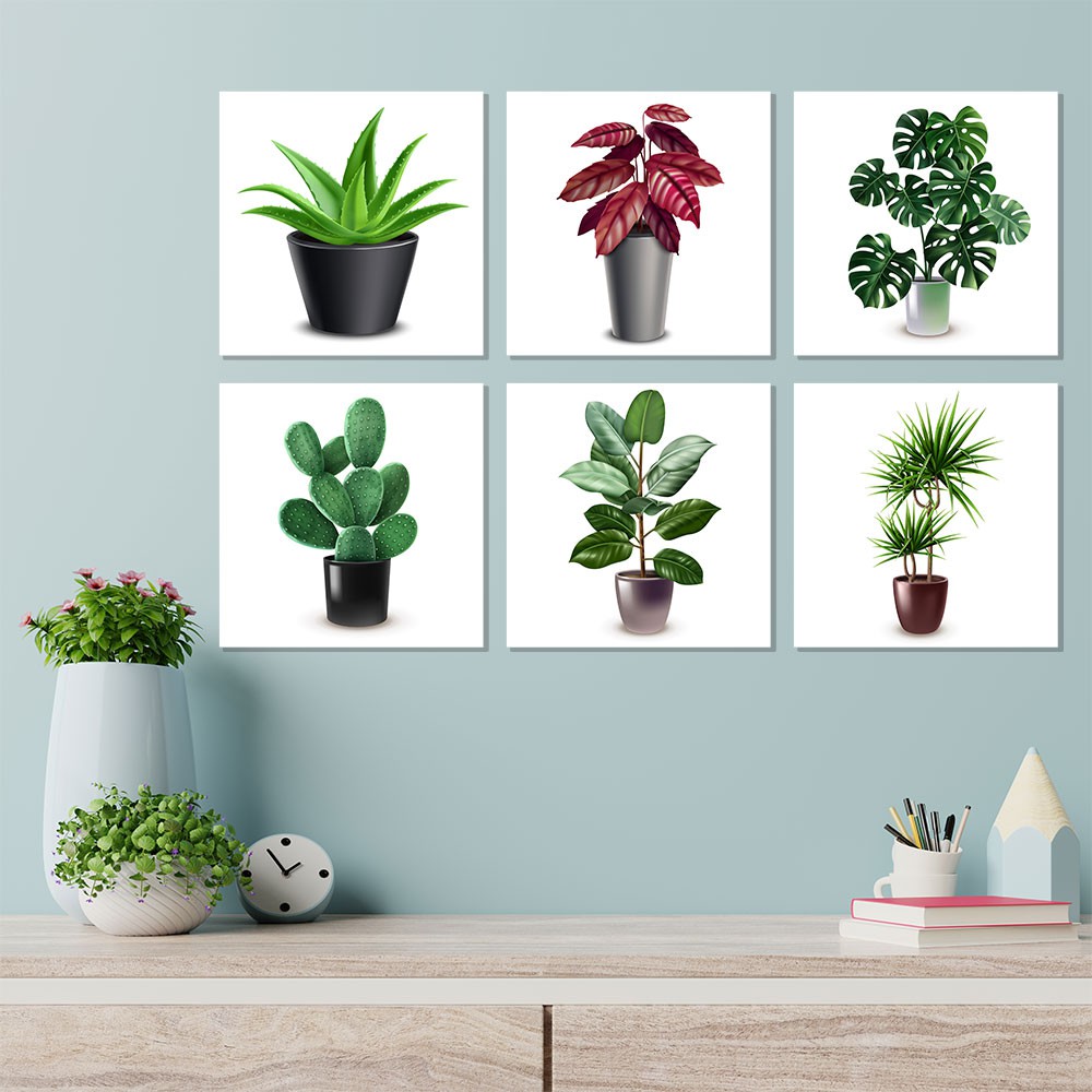 Jual EPILOGUE DEKORASI PAJANGAN PLANT TUMBUHAN WALL DECOR WALL ART MINIMALIS PAJANGAN DINDING