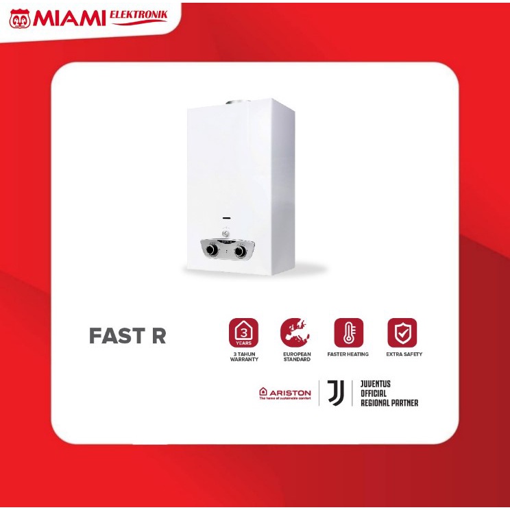 Jual ARISTON Gas Water Heater FAST R 5 ONM / Pemanas Air Gas FAST R ONM