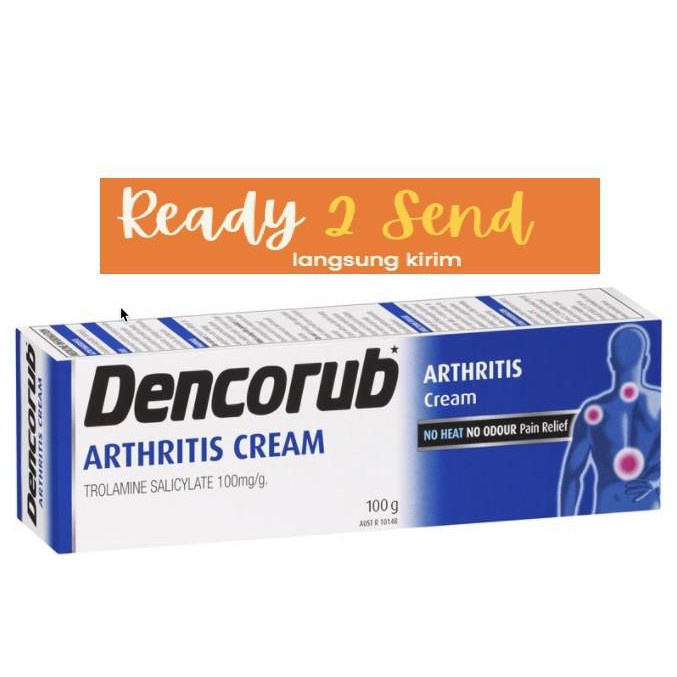 Jual Vonbal Dencorub Arthritis Cream 100G ( Warna Biru) Shopee Indonesia