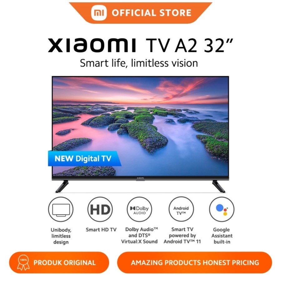 Jual MI TV 32 INCH A2 SMART TV ANDROID Shopee Indonesia