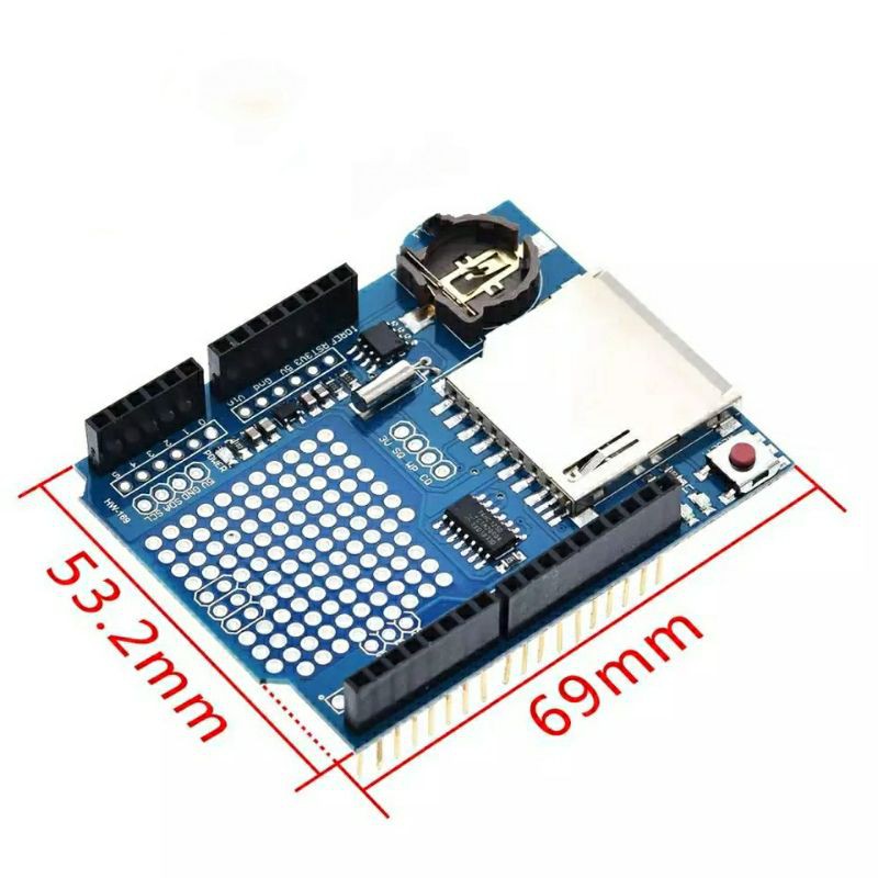 Jual Data logger SD card shield RTC V1.0 Arduino Shopee Indonesia