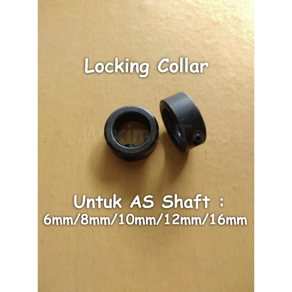 Jual Lock Collar Locking Collar 6mm 8mm 10mm 12mm 16mm Untuk Stopper