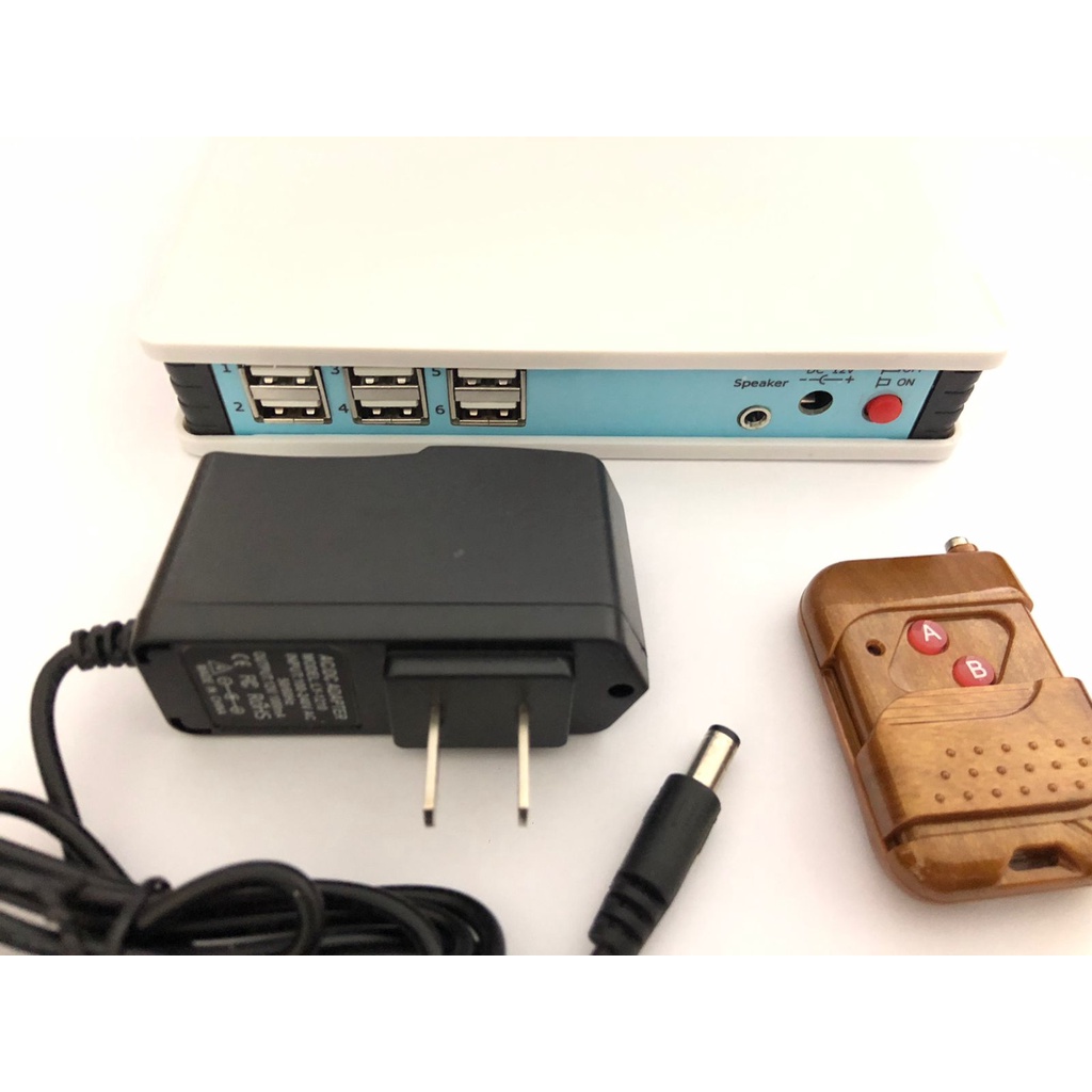 Jual Notebook laptop security alarm display NB 6 port usbA adaptor