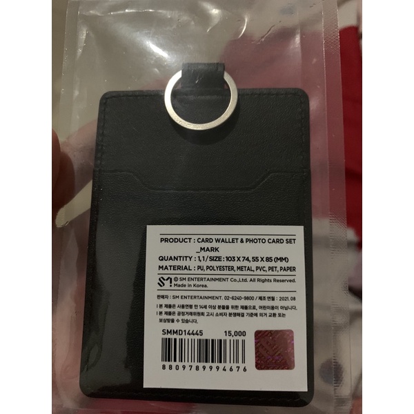 Jual card wallet nct 127 fanmeeting official (cawall only) Shopee