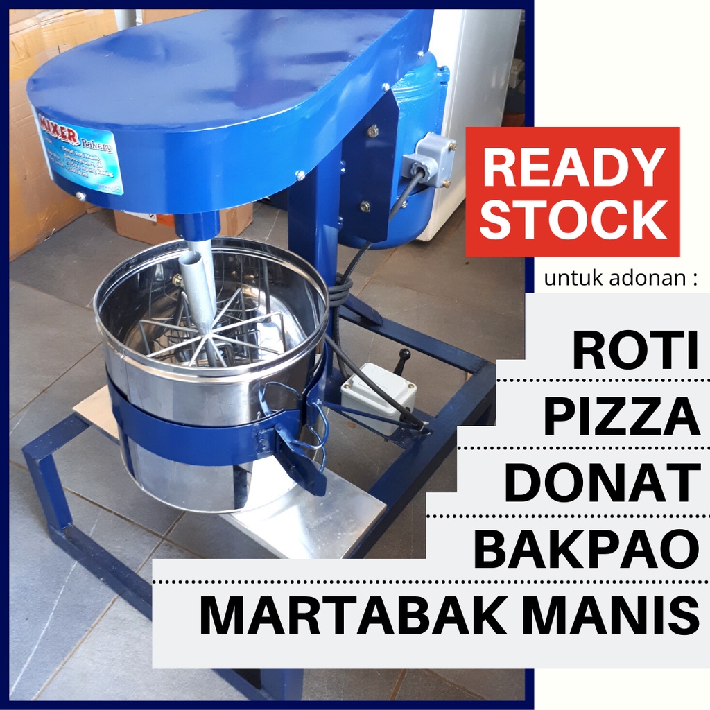 Jual MESIN MIXER TURBO / MIXER DONAT DAN ROTI / MIXER ADONAN TEPUNG BESAR Shopee Indonesia