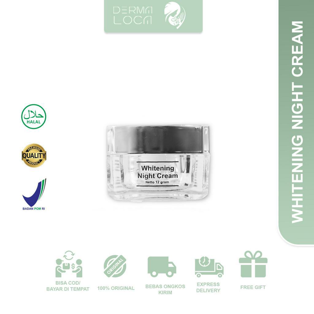 Jual Derma Loca Ms Glow Night Cream Whitening 1 Item Shopee Indonesia