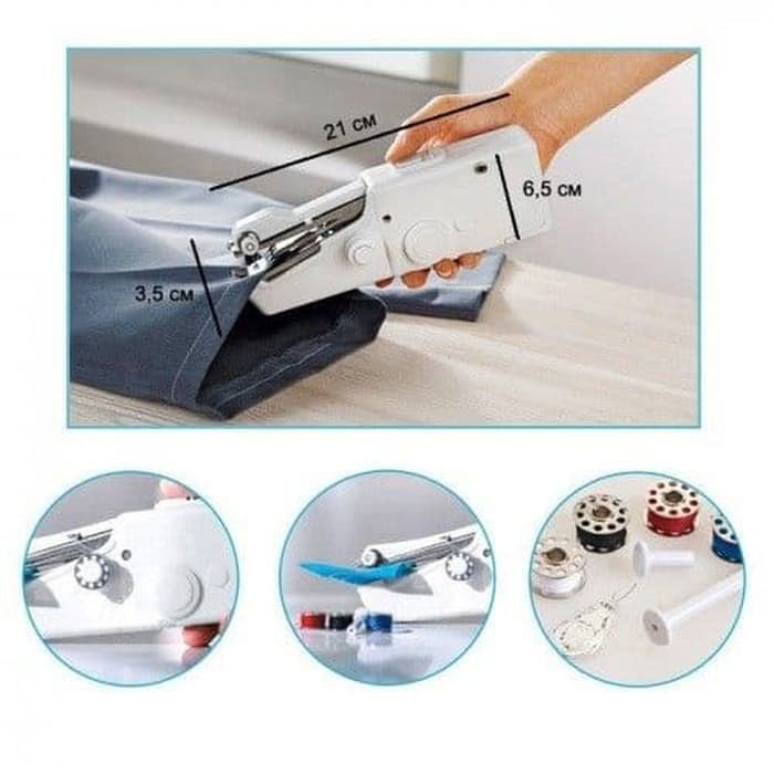 Jual MP EnName Handy Stitch Portable Handheld Sewing Machine CS101B