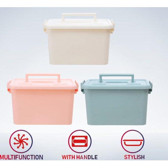 Jual Miniso Storage Box Container Organizer Tempat Penyimpanan