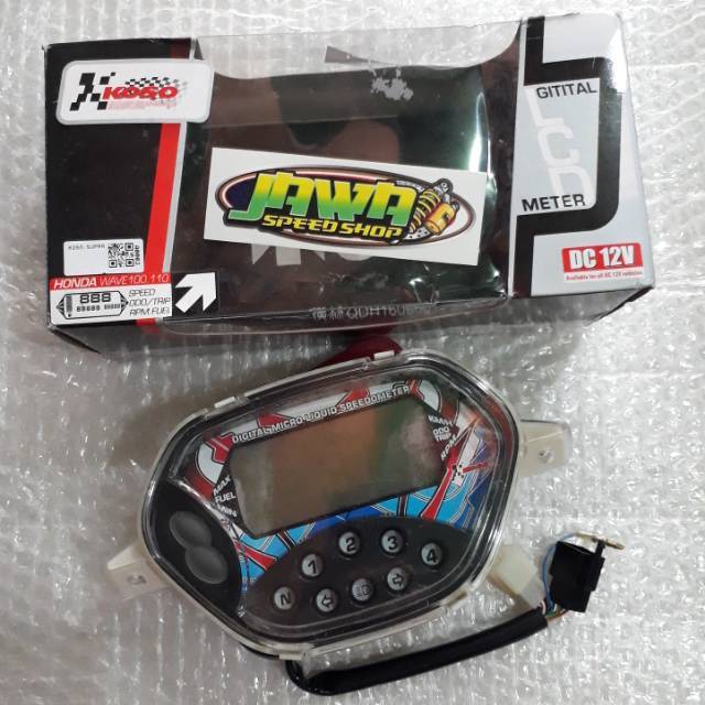 Jual Spidometer digital koso supra x 100 Shopee Indonesia