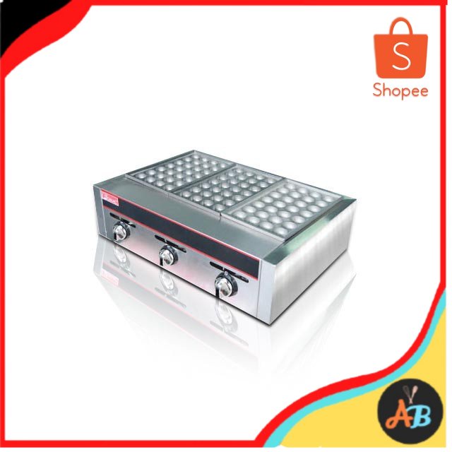 Jual Mesin Takoyaki Gas Fish Pellet Grill GRLEH877 Fomac Shopee