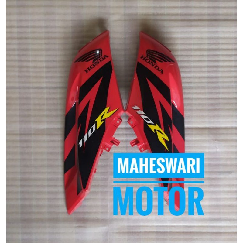 Jual Sayap Samping Honda Blade Lama Merah plus Striping. Shopee Indonesia