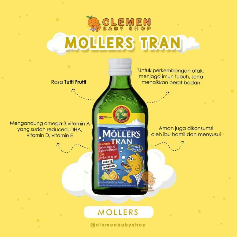 Jual Moller's Tran Tutti Frutti Shopee Indonesia
