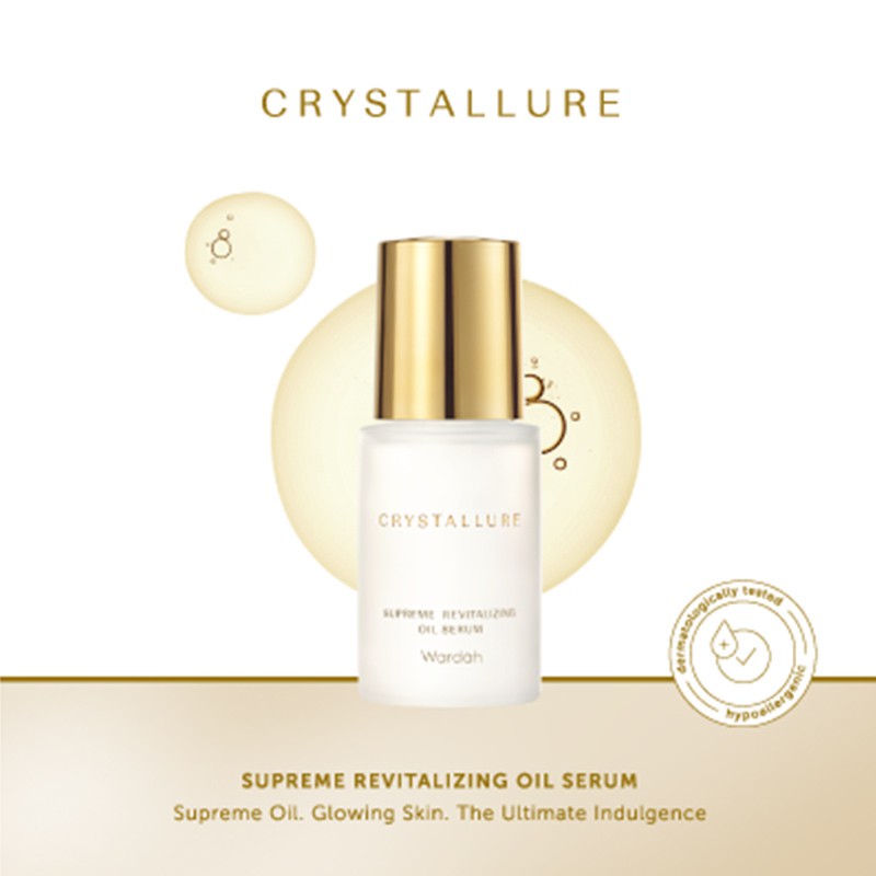 Jual Wardah Crystallure Supreme Revitalizing Oil Serum Shopee Indonesia