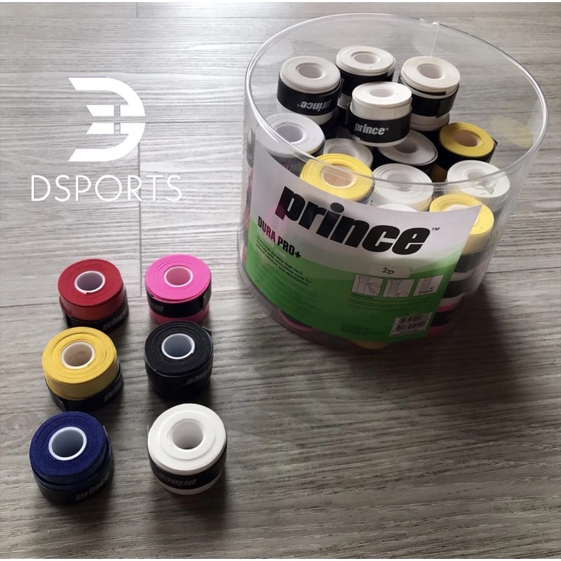 Jual Prince Dura Pro+ Tacky Overgrip Pro + Durapro ( Tennis Grips Grip