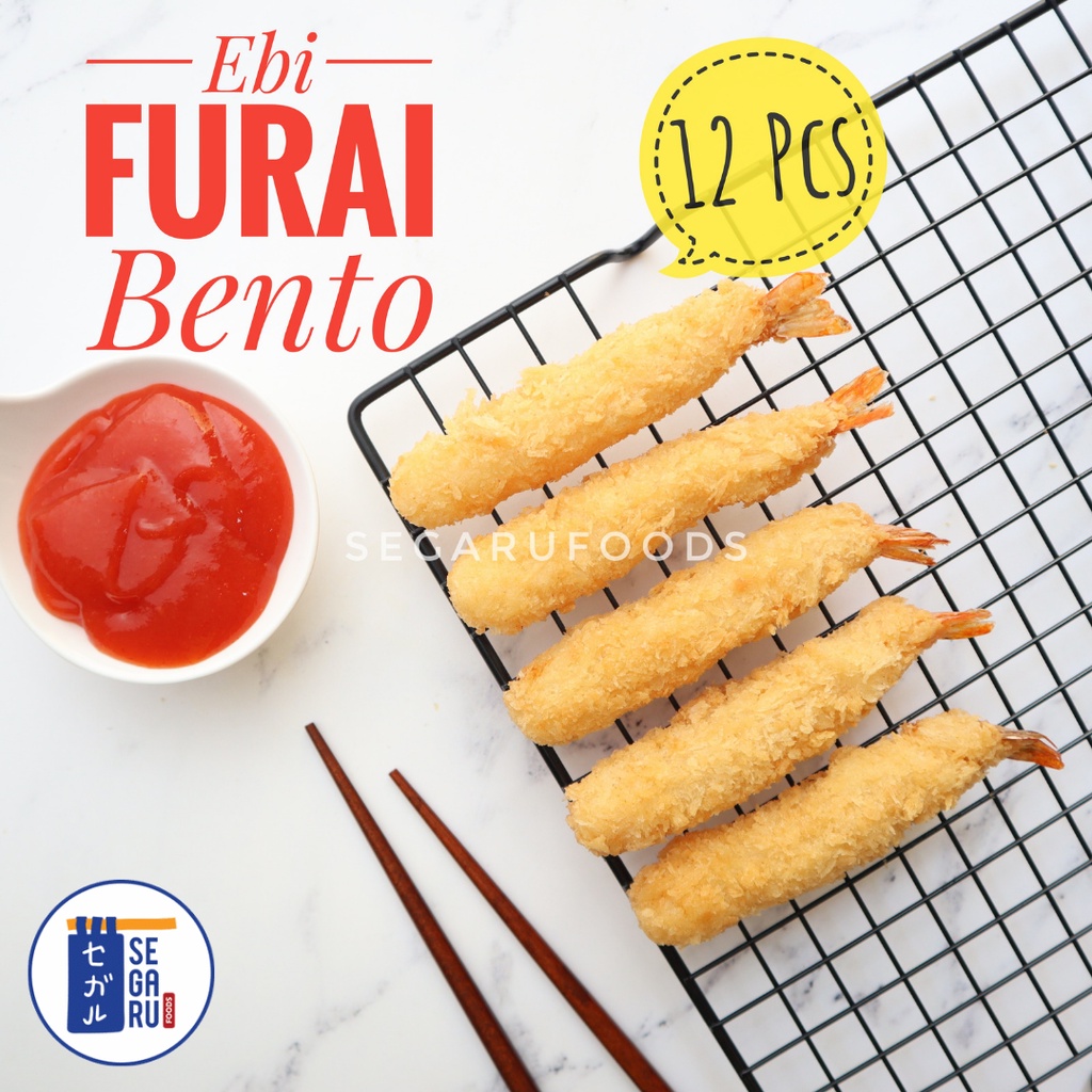 Jual Ebi Furai Breaded Shrimp Udang Tepung Ala Jepang Bento
