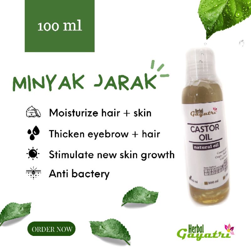 Jual Castor oil / Minyak Jarak 100 ml Shopee Indonesia