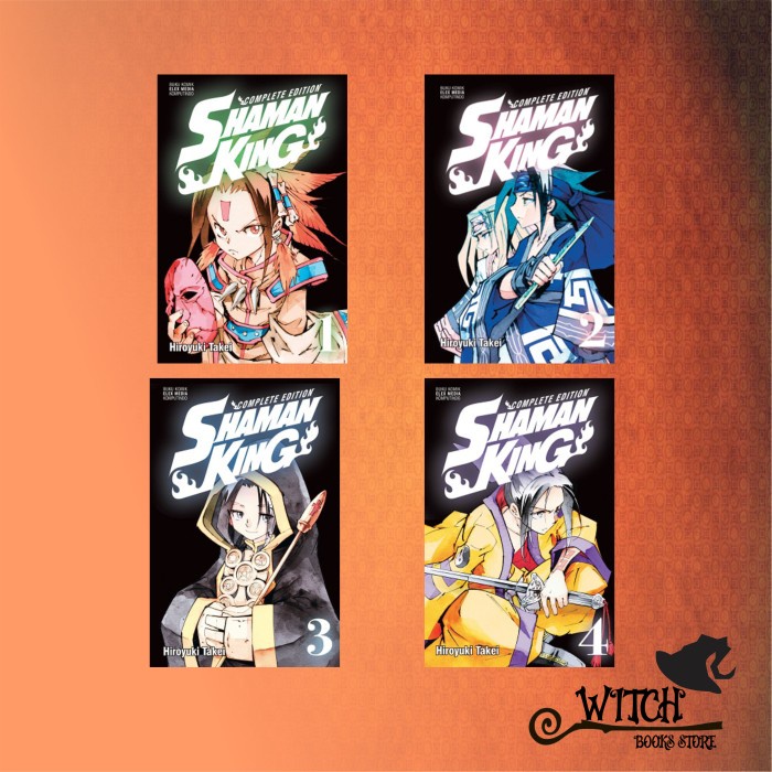 Jual Komik Manga Shaman King Complete Edition (Full Set) Shopee Indonesia