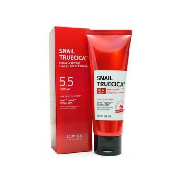 Jual share somebymi Snail truecica Miracle Repair Low pH Gel Cleanser