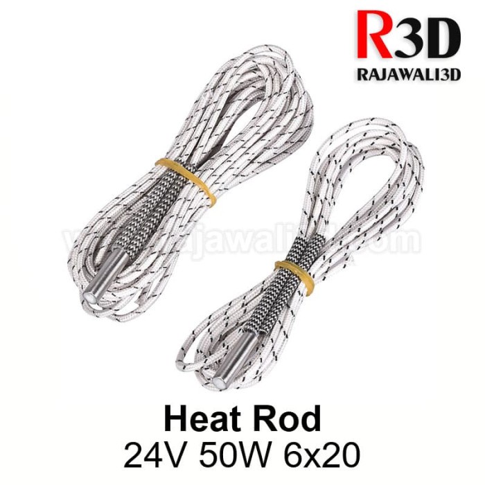 Jual Heat Rod Heating Rod 6x20 24V 50W 6*20mm Shopee Indonesia
