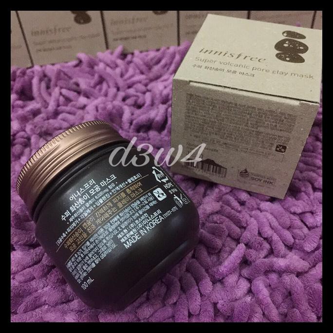 Jual Bestseller Lips881 Innisfree Super Volcanic Pore Clay Mask 100
