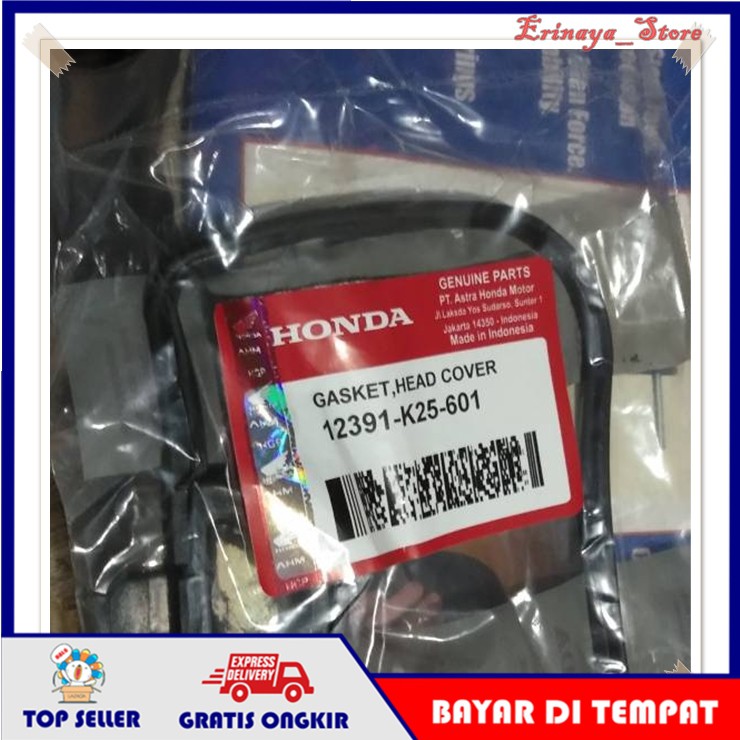 Jual ORIGINAL AHM Karet Head Cylinder Cover Motor Honda Beat FI F1 New