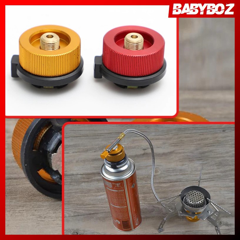 Jual Burner Head Gas Propane Camping Adaptor konektor gas / adapter