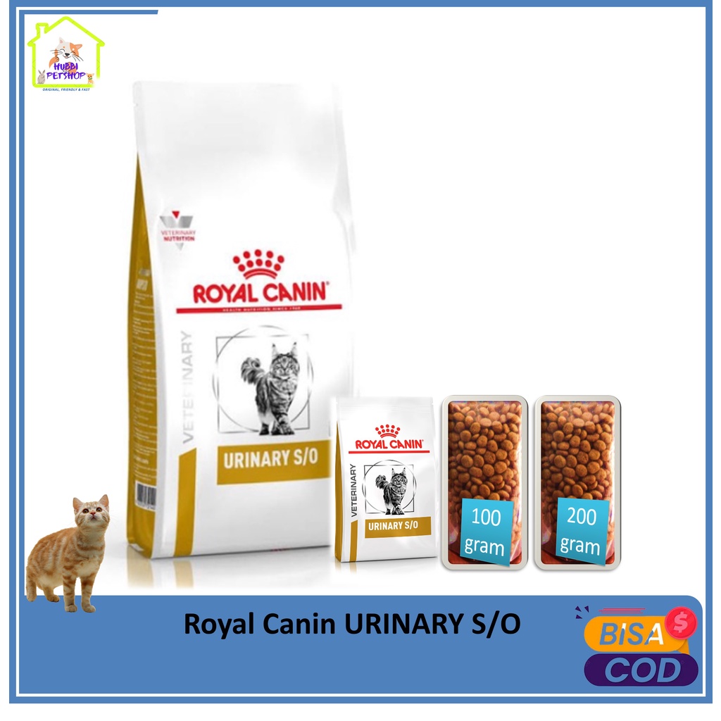Jual Royal Canin Urinary So (100g,200g,400g) Makanan Kucing Shopee