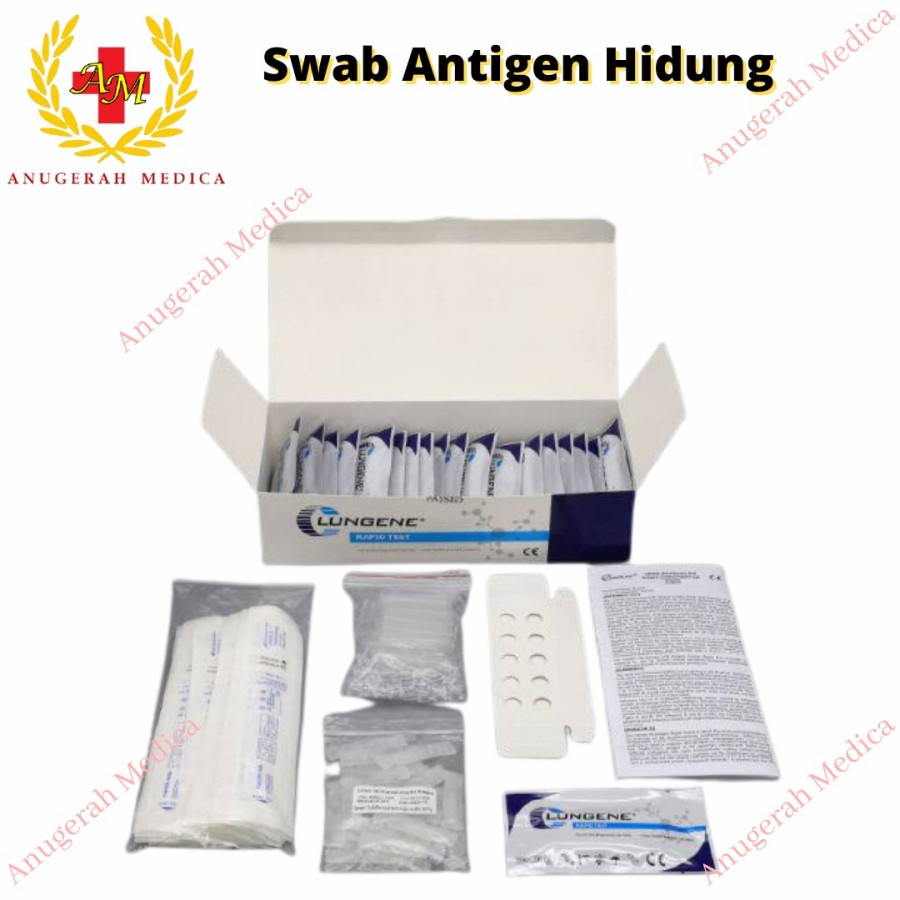 Jual Swab Antigen Hidung Clungene Nasal Tes Antigen Hidung Lungene