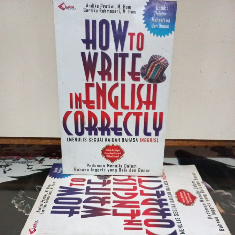 Jual Buku Kamus HOW TO WRITE IN ENGLISH CORRECTLY " MENULIS SESUAI
