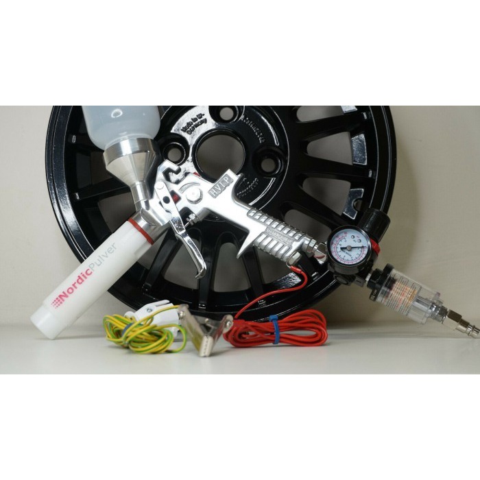 Jual New Powder Coating Gun NordicPulver PRO+ with case Powder Spray Gun UK Shopee Indonesia