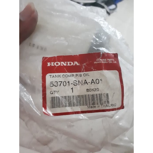 Jual Tabung power steering honda civic fd1 20072012 original Shopee