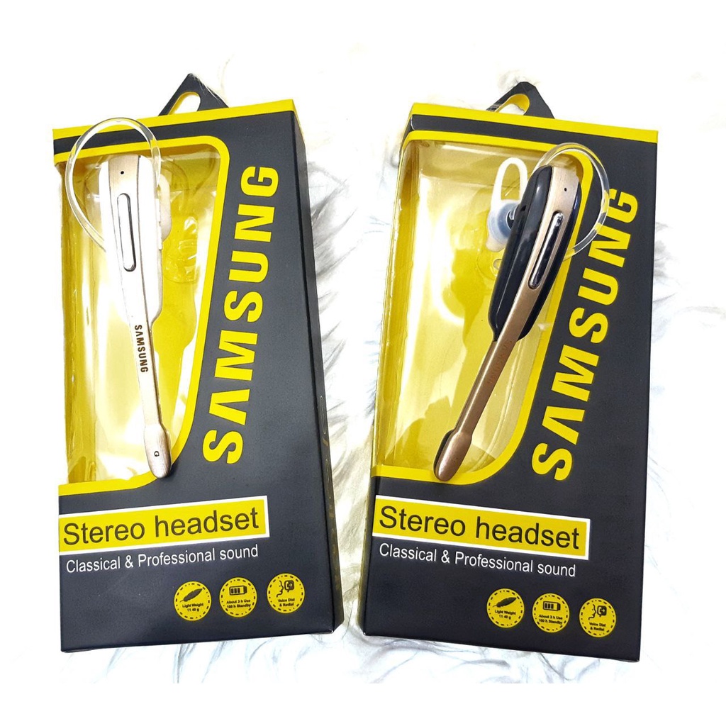 Jual Handsfree Bluetooth stereo Hf tanpa Kabel Shopee Indonesia