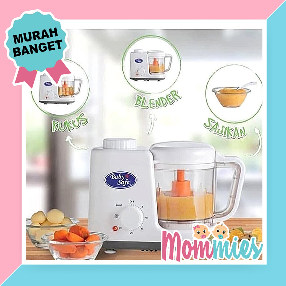 Jual Pengelola Makanan Baby Safe Baby Food Maker LB003 Steam Pengukus
