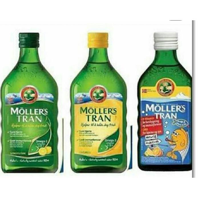 Jual COD mollers trans tutti frutti / original / lemon 250ml 100