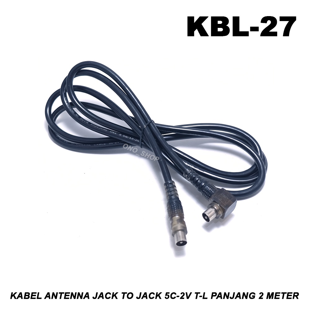 Jual Kabel Antenna Jack To Jack 5C2V TL Kitani Panjang 2 Meter