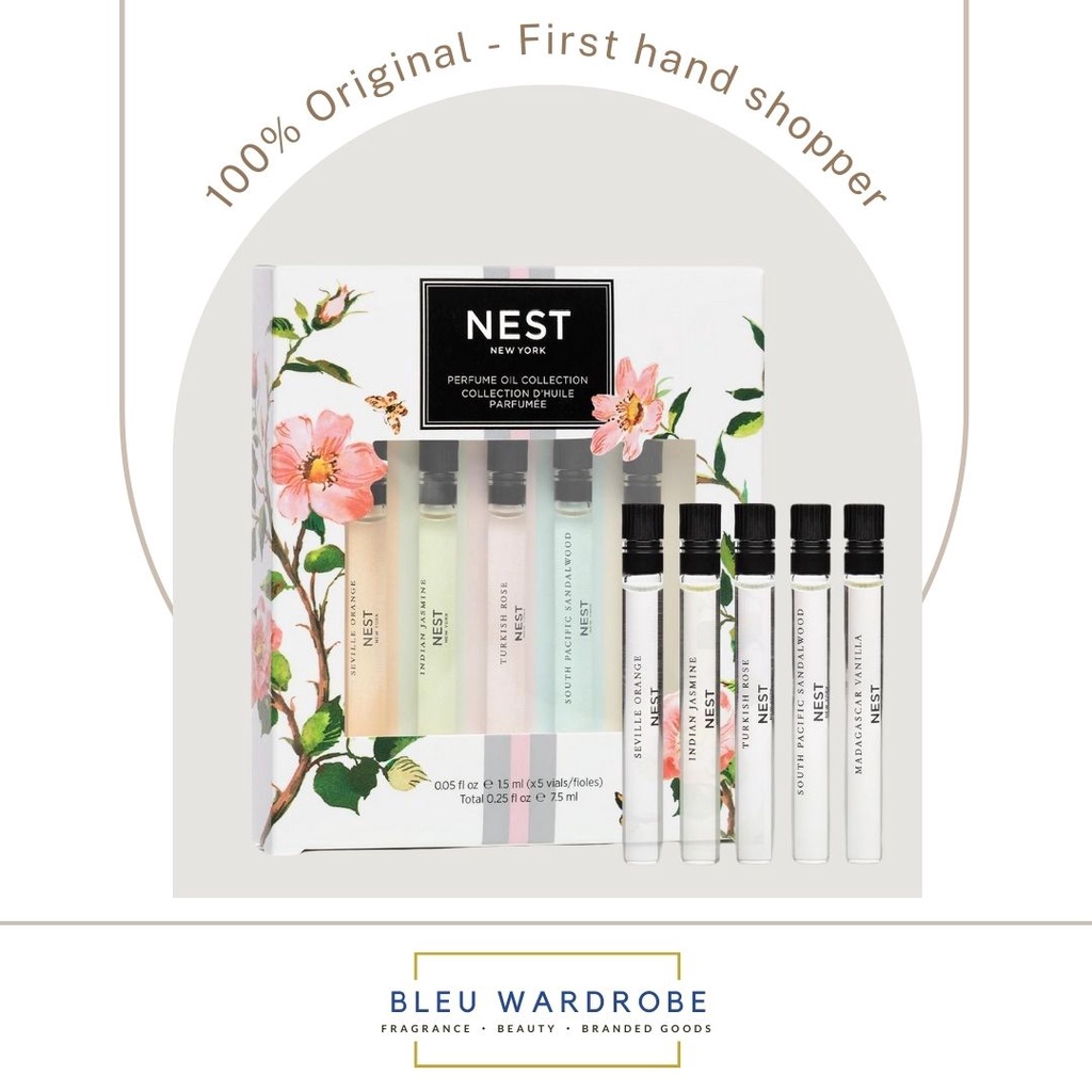 Jual NEST New York Perfume Oil Vial Discovery Set Shopee Indonesia