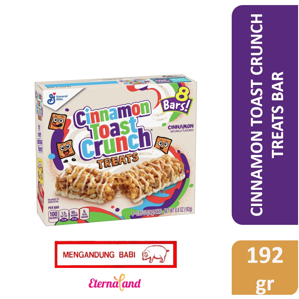 Jual Cinnamon Toast Crunch Treats Bar NON HALAL Shopee Indonesia