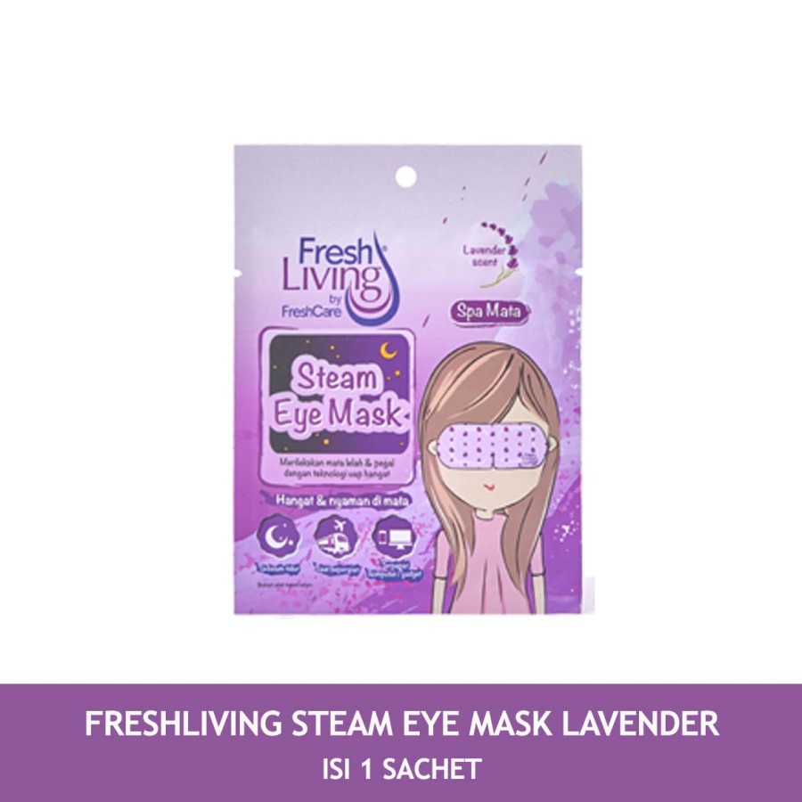 Jual Fresh Living Steam Lavender Eye Mask Lavender 1 pc Shopee Indonesia