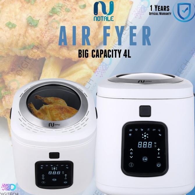 Jual Termantab] Notale Air Fryer Digital Menggoreng Tanpa Minyak