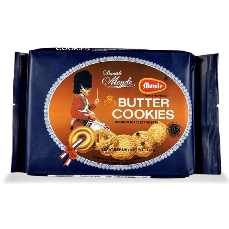 Jual Monde Butter Cookies kemasan 150gr & 90gr Shopee Indonesia