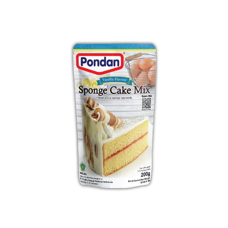 Jual Pondan Sponge Cake Mix 200g Shopee Indonesia