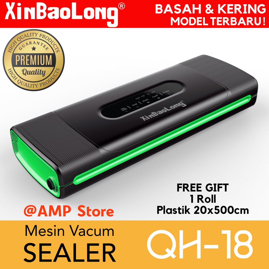 Jual FreshpackPro QH12 / QHS12 XinBaoLong Portable Food Vacuum Sealer