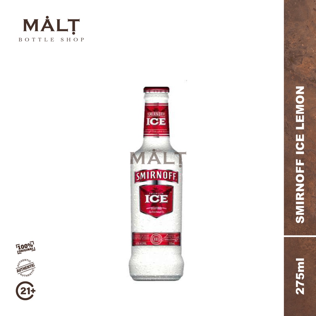 Jual SMIRNOFF ICE LEMON 275 ML Shopee Indonesia