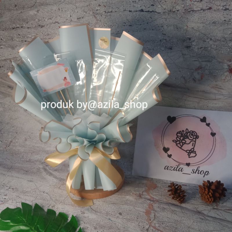 Jual [READY TIDAK PO]BUKET UANG KOSONG ISI 5 SLOT FOR GIFT ANNIVERSARY