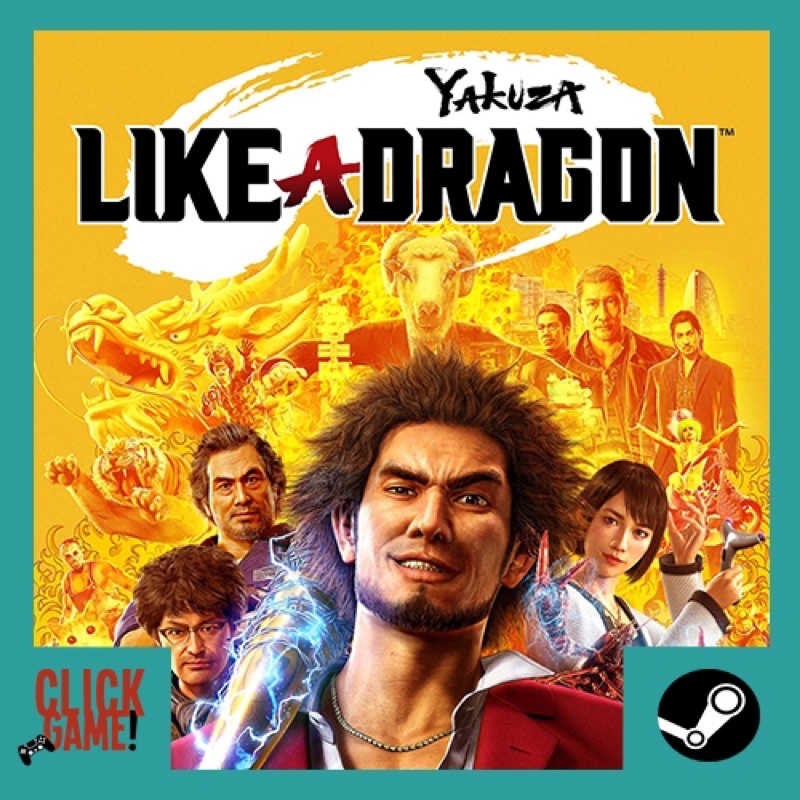 Jual Yakuza Like a Dragon Original PC Game Steam Shopee Indonesia