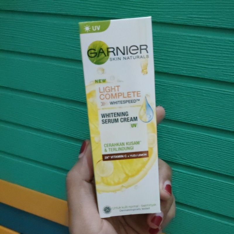Jual Garnier Light Complete Serum Cream 20ml Shopee Indonesia