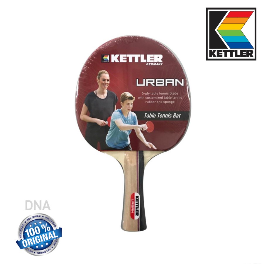 Jual Kettler Table Tennis Bat Urban / Bat Tenis Meja / Bat Pingpong