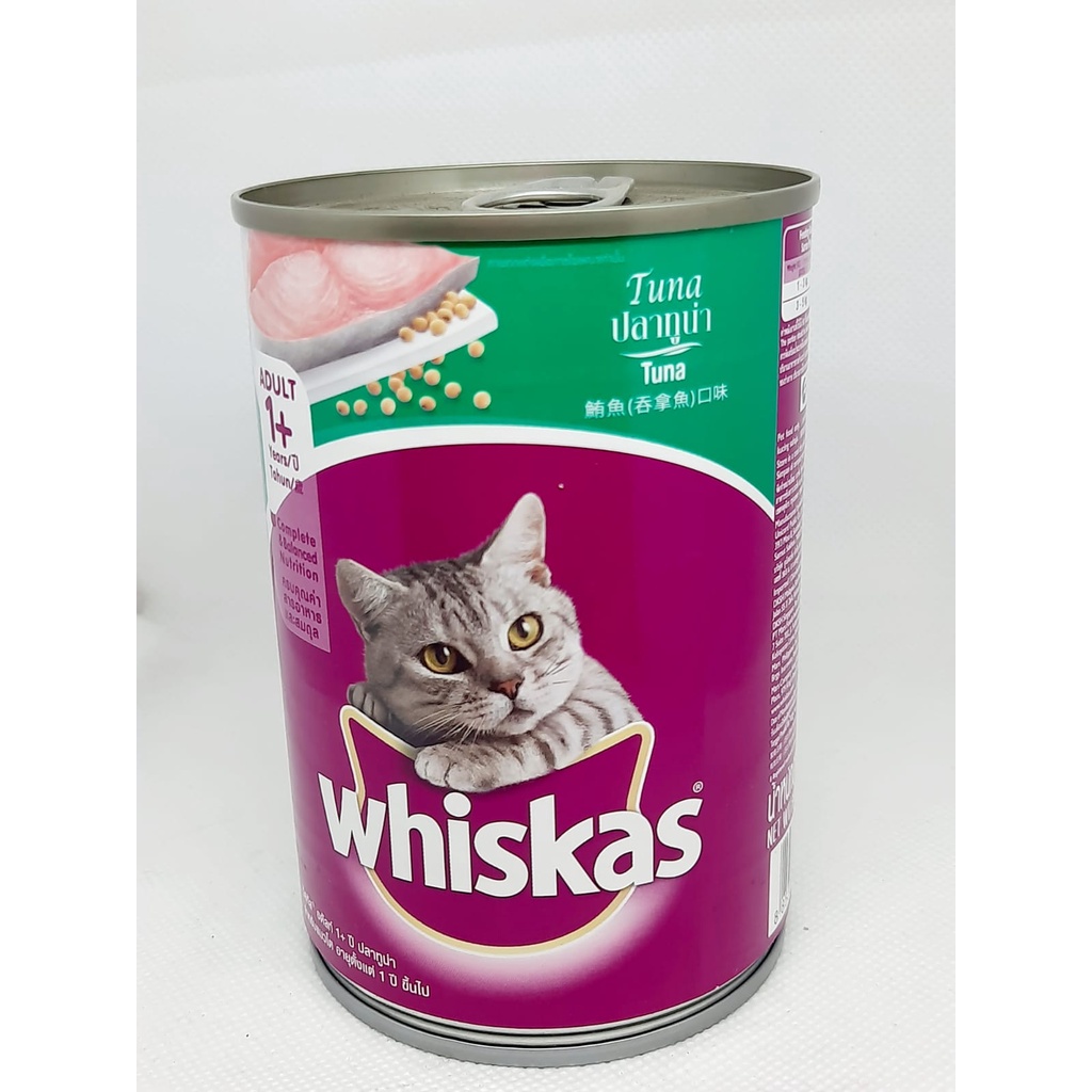 Jual Whiskas Makanan Kaleng 400gr/Makanan Basah untuk Kucing 400gr