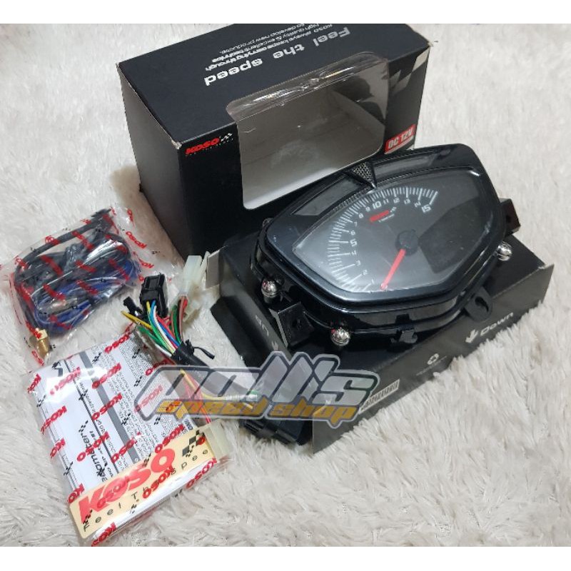 Jual SPIDO METER KOSO DIGITAL NOUVO Z DAN VEGA R NEW Shopee Indonesia