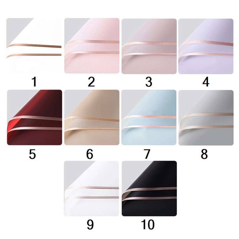 Jual (5 LEMBAR) PROMO CUCI GUDANG Kertas Floral Flower Wrap 58*58cm